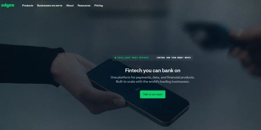 Adyen payment gateway