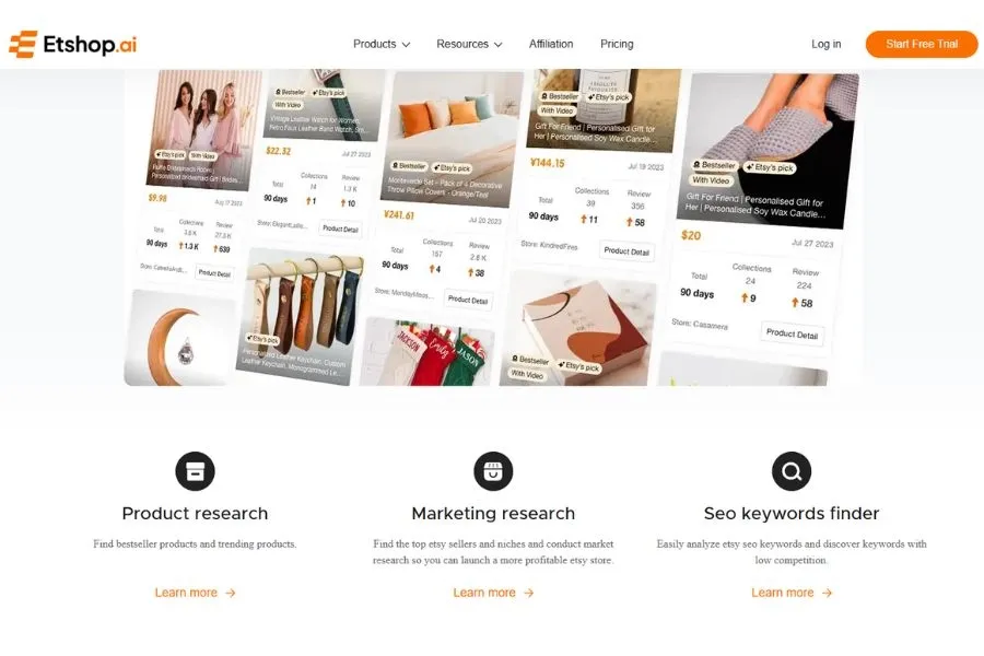 Etshop is a fast-emerging eRank alternative