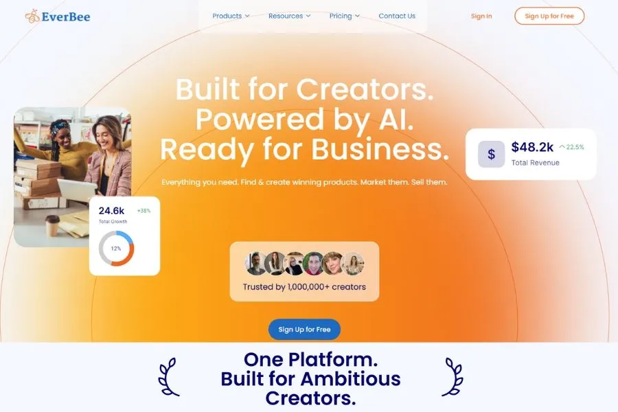 EverBee is built for creators