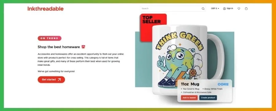 Inkthreadable is known for its strong digital printing tech