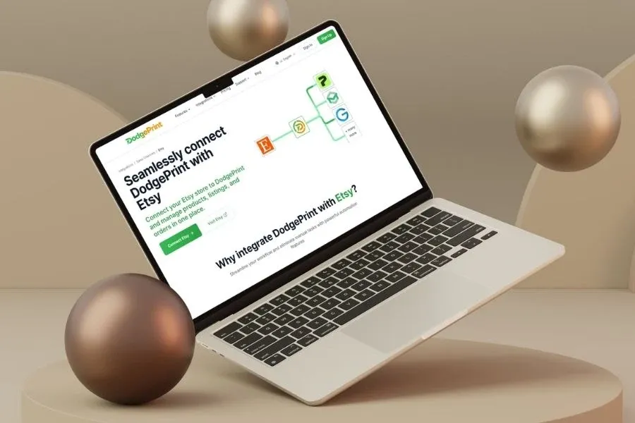 Integrate DodgePrint with Etsy to grow easily