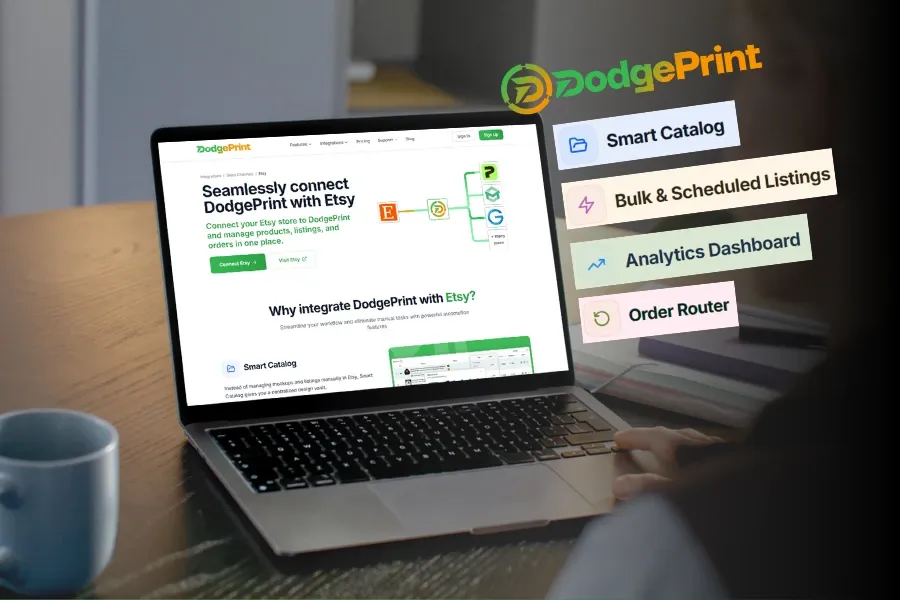 Make Your Etsy Shop Grow with DodgePrint