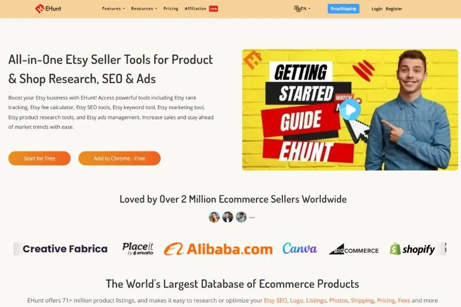 Many Etsy sellers like AI tools for editing images of EHunt