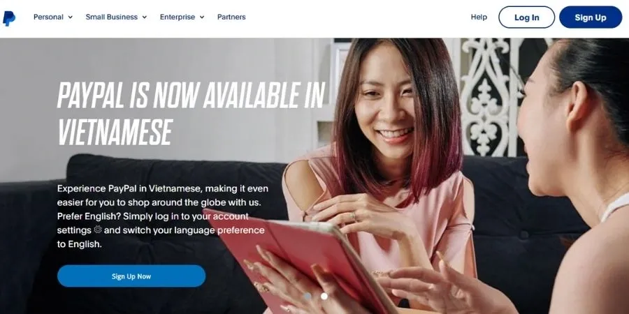 PayPal payment gateway