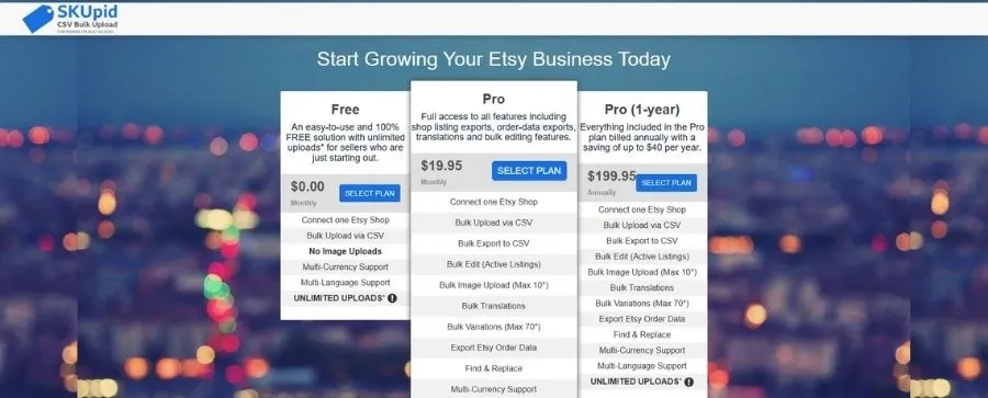 SKUpid is a newer web-based tool for bulk listing simple