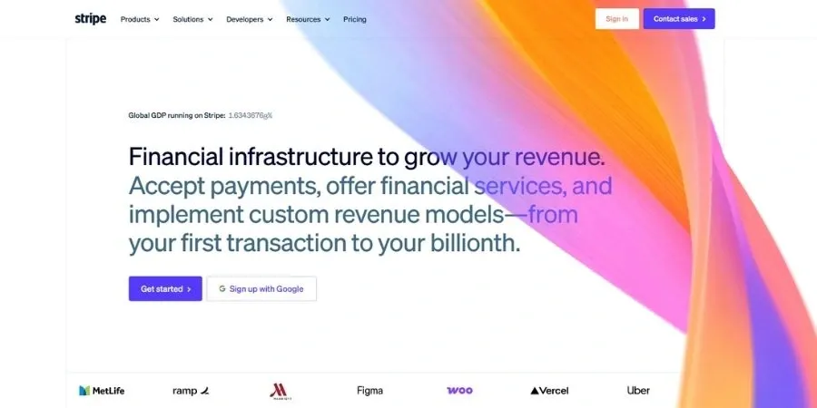 Stripe payment gateway