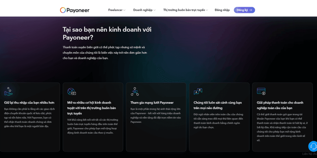 Tại sao chọn Payoneer - payment partner with DodgePrint.png