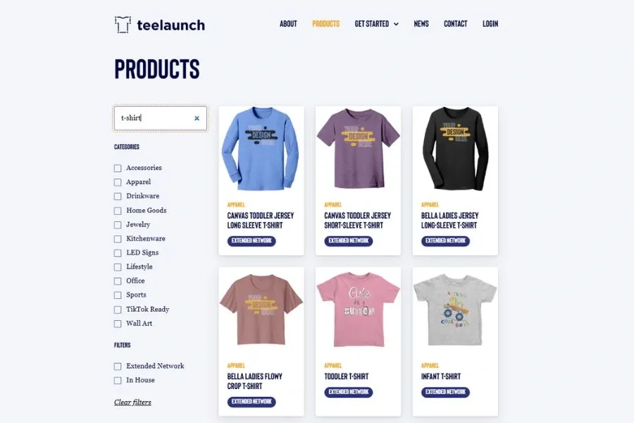 Teelaunch does not charge subscription fees
