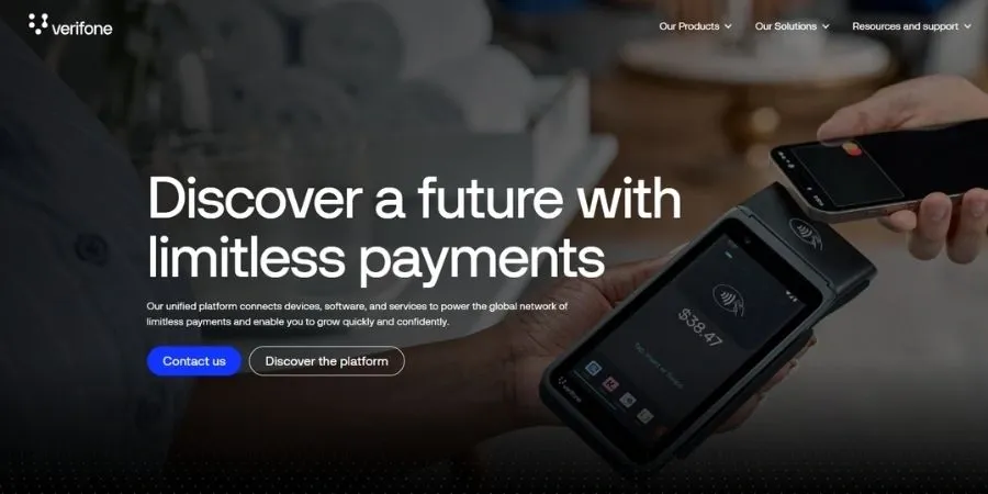 Verifone payment gateway