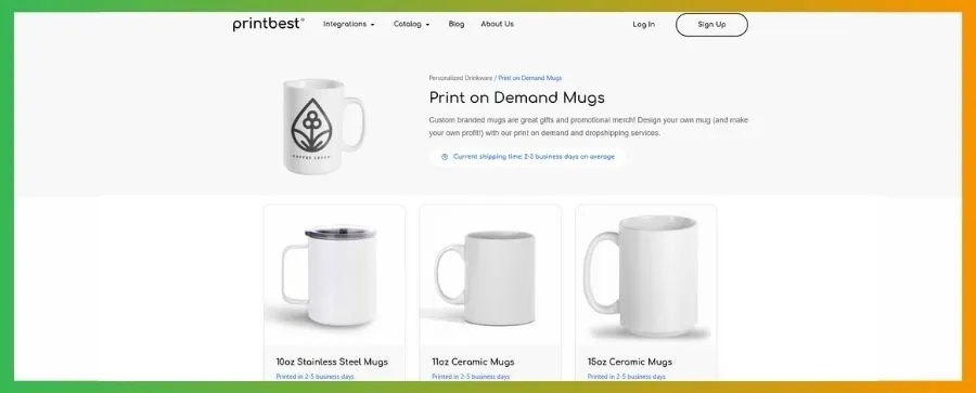 You can design your own mugs with PrintBest