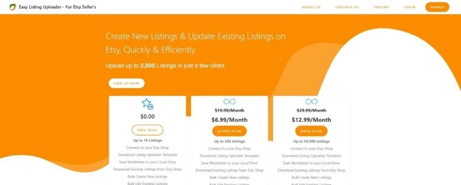 Easy Listing Uploader tools for Etsy